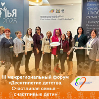 III межрегиональный форум «Десятилетие детства. Счастливая семья – счастливые дети» 
