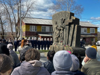 Открытие памятника труженикам тыла