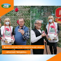 Ежегодная благотворительная акция "Красная гвоздика"
