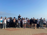 Няганские ребята вовсю отдыхают в Туапсе в лагере «Морская волна» 