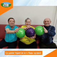 Проект «Су-джок терапия или будь здоров»