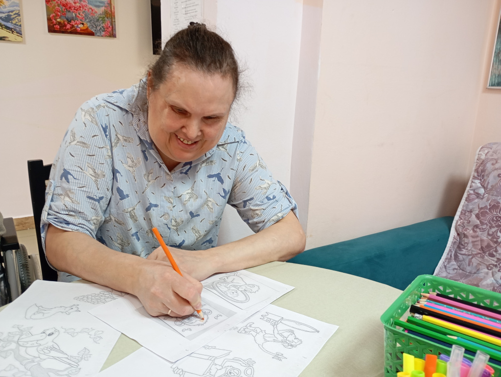 получатель рисует ворона